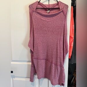 Free People Women's Pink Long Sleeve Top